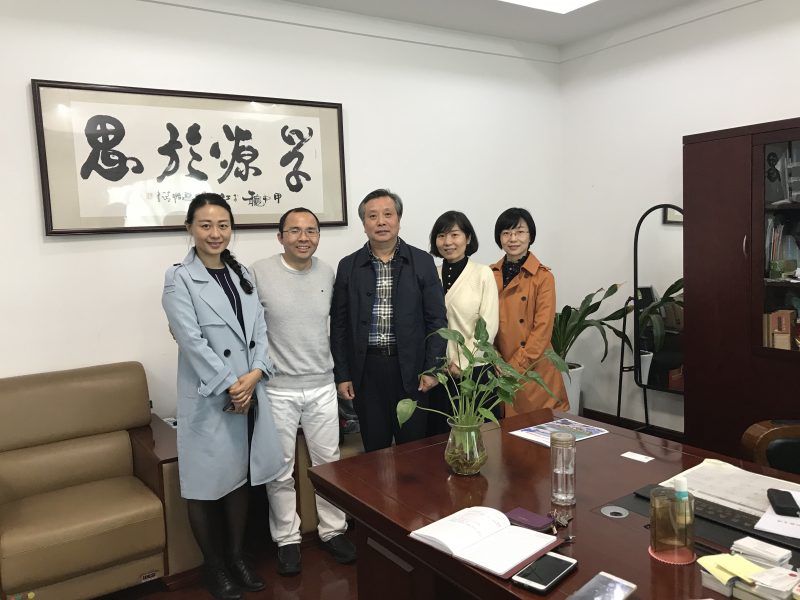 拜访江西省外办